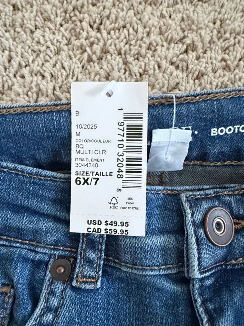 The Childrens Place girls bootcut